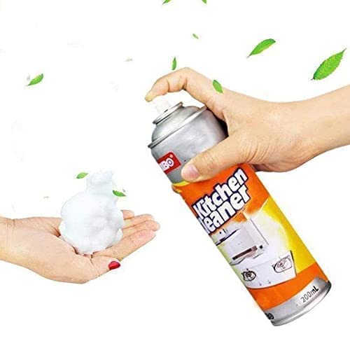 BaBiva Multi-Purpose Foam Kitchen Cleaner Spray Grease Stain Remover 500 ML