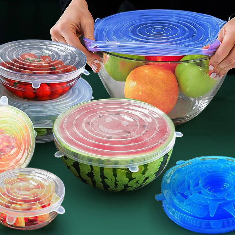 Multipurpose Silicone Lid - Reusable & Microwave Safe 🔥Hot Sale - Buy 6 Get 6 FREE 🔥